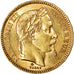 Moneta, Francia, Napoleon III, 20 Francs, 1865, Paris, SPL, Oro, KM:801.1