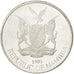 Coin, Namibia, 5 Cents, 1993, MS(63), Nickel plated steel, KM:1