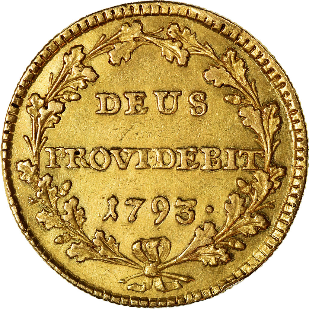Monnaie, SWISS CANTONS, BERN, Duplone, 1793, Bern, Rare, TTB+, Or, KM:143