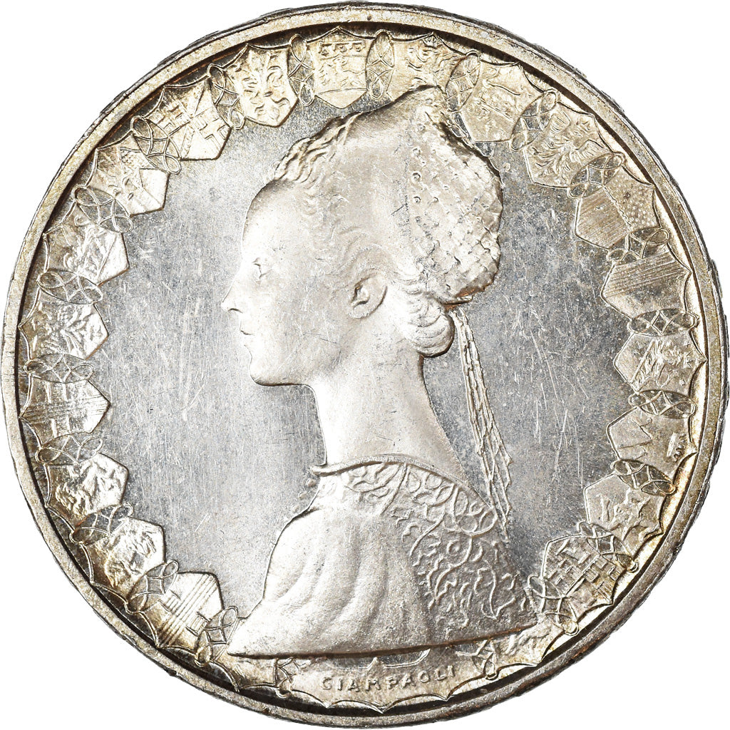 Moneta, Italia, 500 Lire, 1967, Rome, SPL, Argento, KM:98