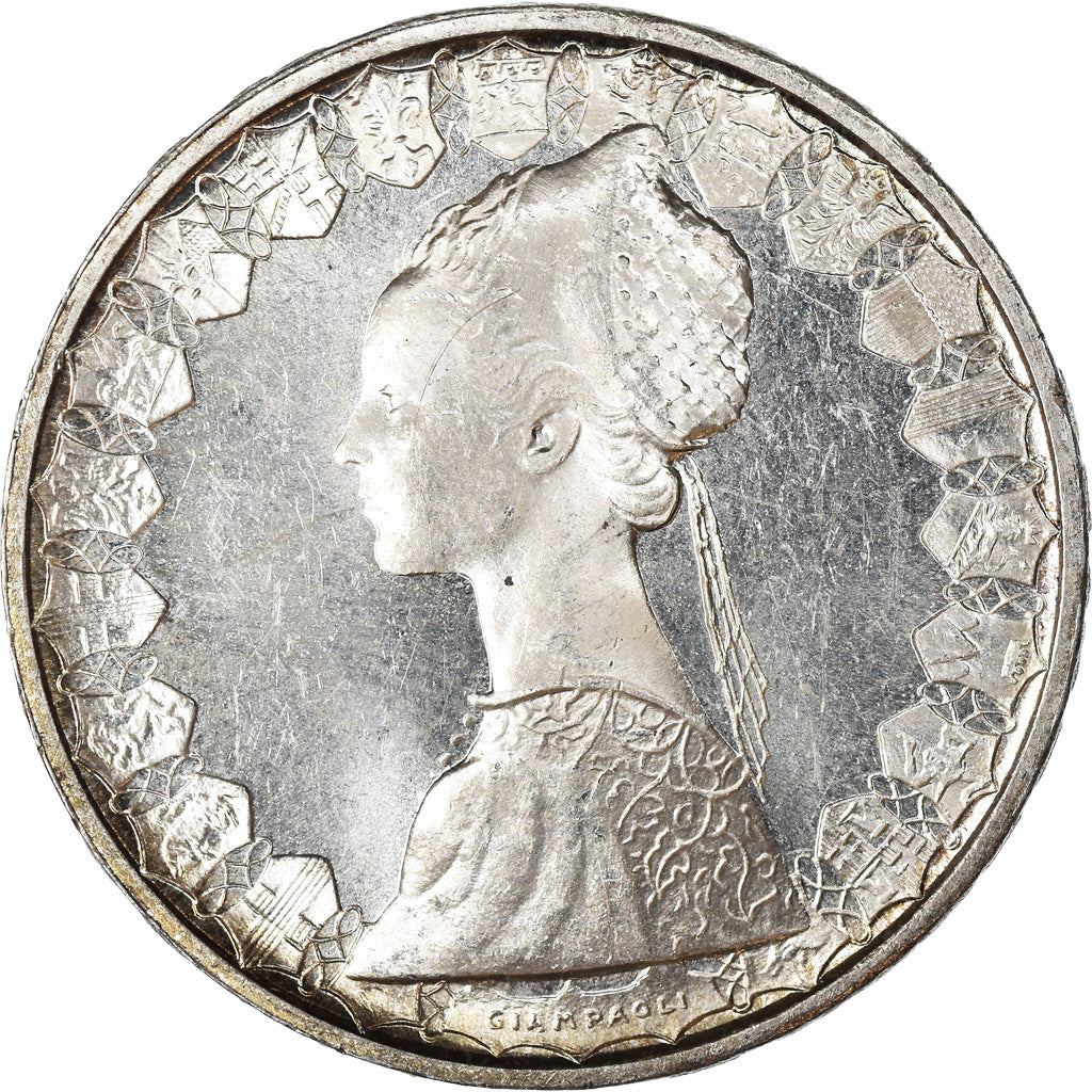 Münze, Italien, 500 Lire, 1967, Rome, VZ+, Silber, KM:98