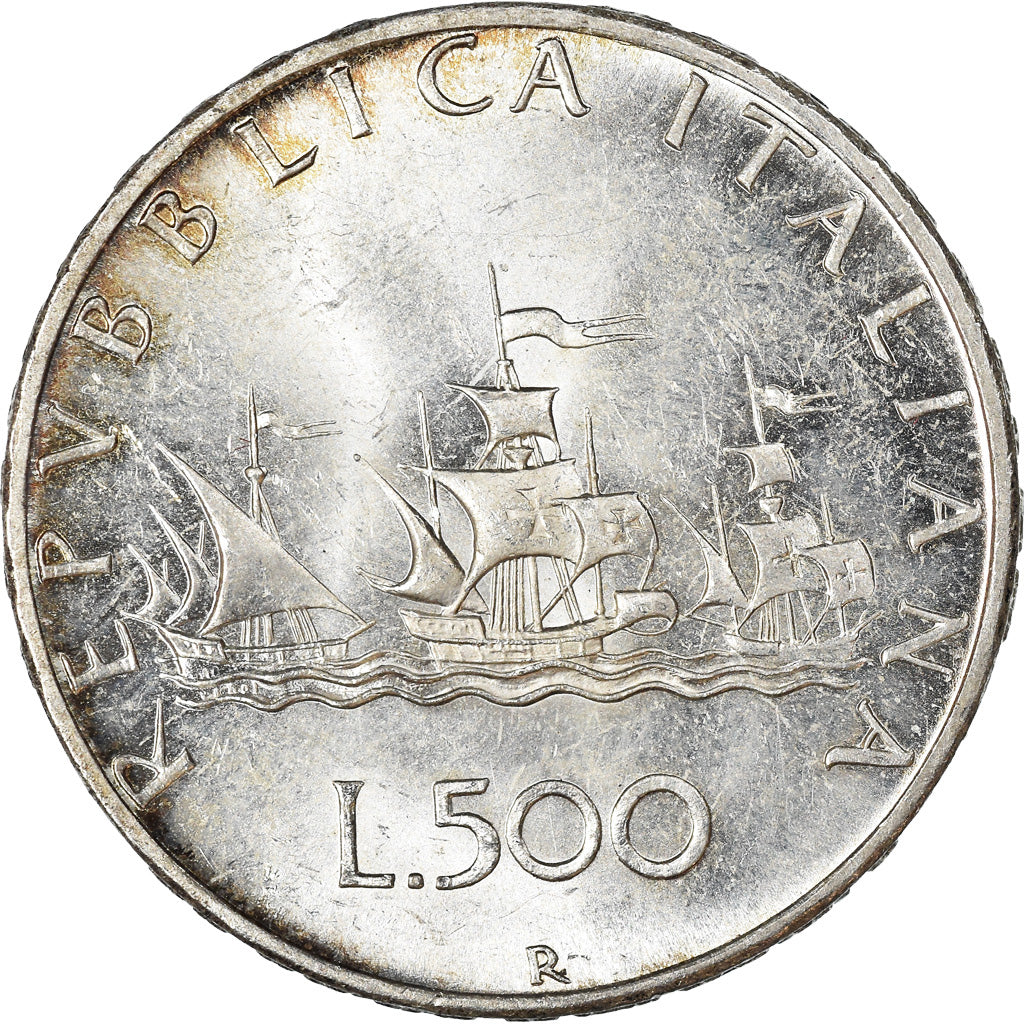 Moneta, Italia, 500 Lire, 1967, Rome, SPL, Argento, KM:98