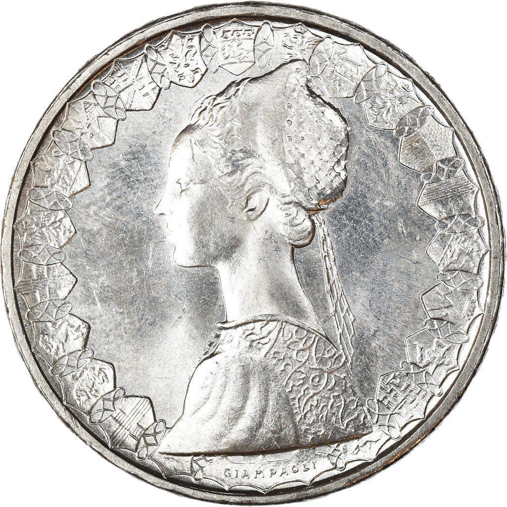 Münze, Italien, 500 Lire, 1967, Rome, VZ+, Silber, KM:98