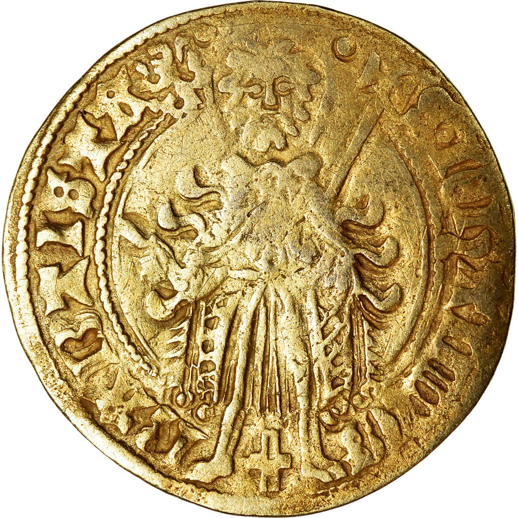 Monnaie, Pays-Bas, Arnold Van Egmond (1423-1472), Florin d'or, TB+, Or