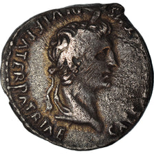 Moneta, Augustus, Denarius, Lyon - Lugdunum, BB, Argento, RIC:207