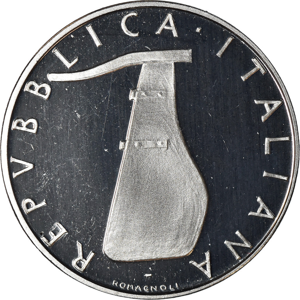 Moeda, Itália, 5 Lire, 1997, Rome, Proof, MS(65-70), Alumínio, KM:92