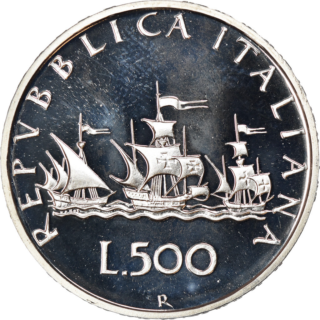 Münze, Italien, 500 Lire, 1997, Rome, Proof, STGL, Silber, KM:98