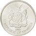 Coin, Namibia, 10 Cents, 1993, MS(63), Nickel plated steel, KM:2