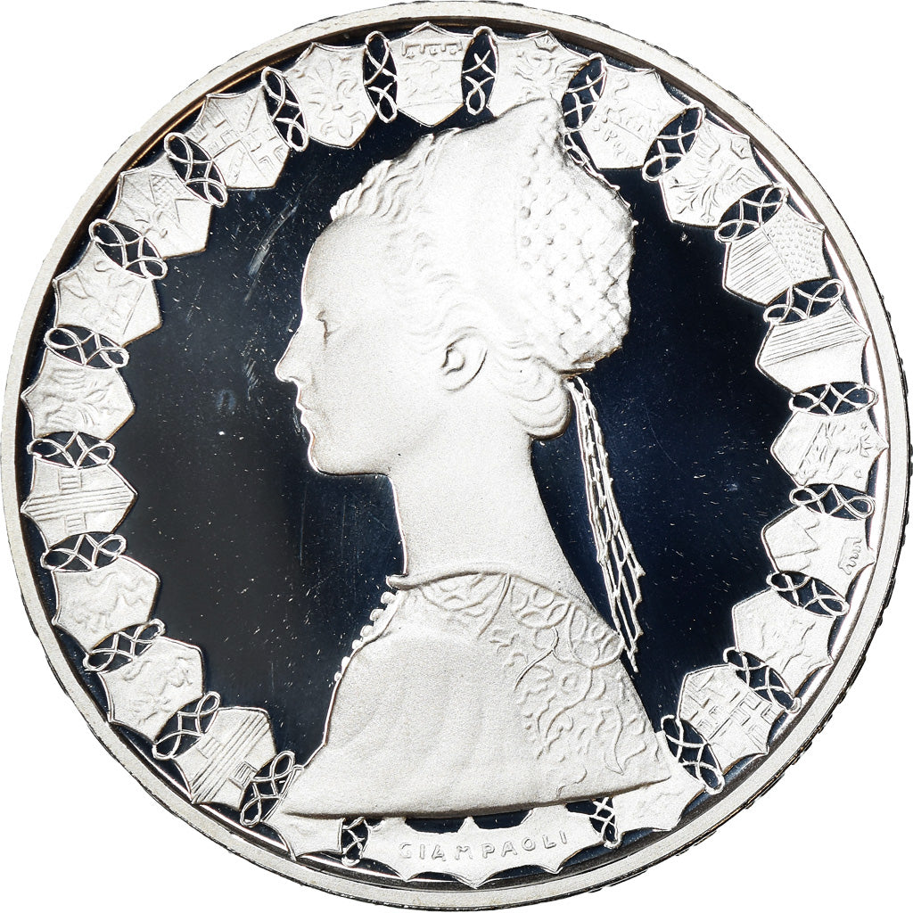 Moneta, Italia, 500 Lire, 2000, Rome, Proof, FDC, Argento, KM:98