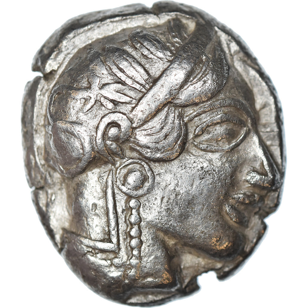 Moneta, Attica, Athens, Tetradrachm, Athens, MB+, Argento, SNG-Cop:31