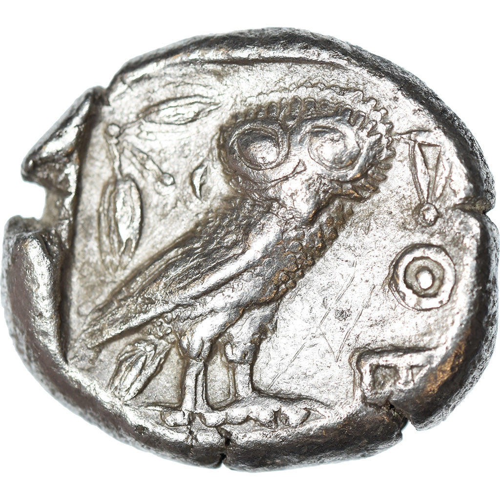 Moneta, Attica, Athens, Tetradrachm, Athens, MB+, Argento, SNG-Cop:31