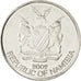 Namibia, 10 Cents, 2002, SPL, Acciaio placcato nichel, KM:2