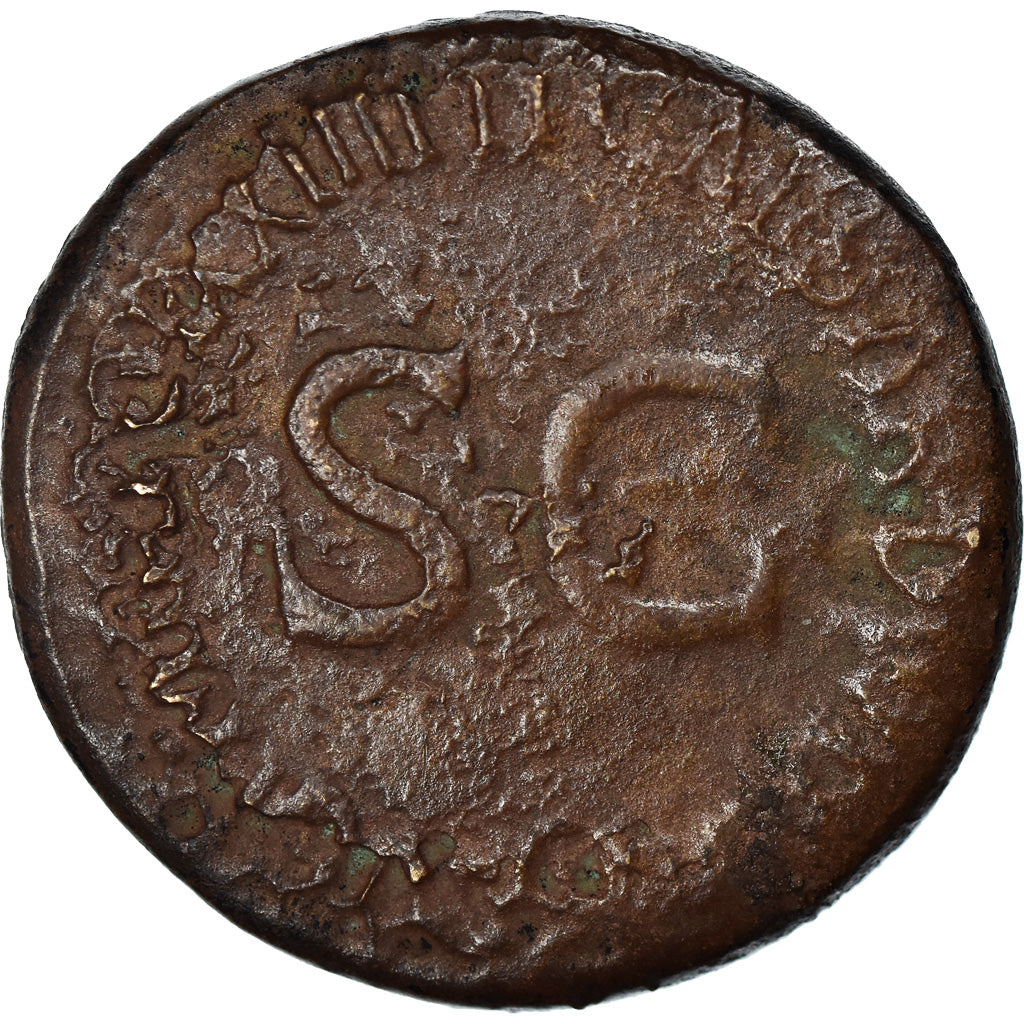 Moneta, Livia, Dupondius, 22-23 AD, Rome, Rzadkie, VF(30-35), Miedź, RIC:46