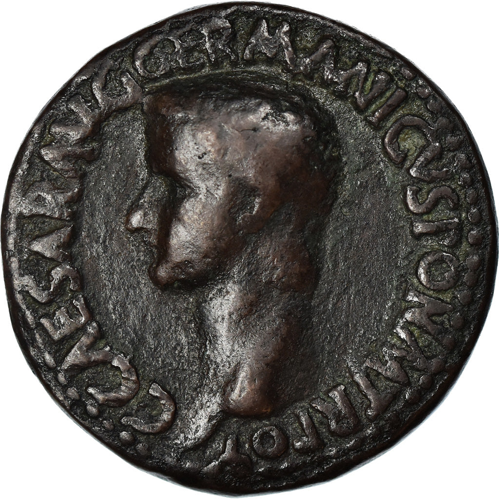 Münze, Caligula, As, 37-38, Rome, SS, Kupfer, RIC:38