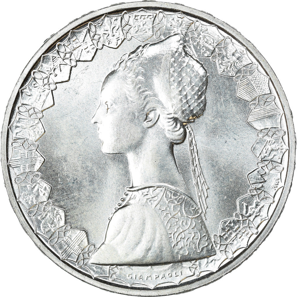 Münze, Italien, 500 Lire, 1988, Rome, UNZ, Silber, KM:98