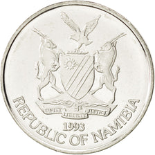 Monnaie, Namibia, 50 Cents, 1993, SPL, Nickel plated steel, KM:3