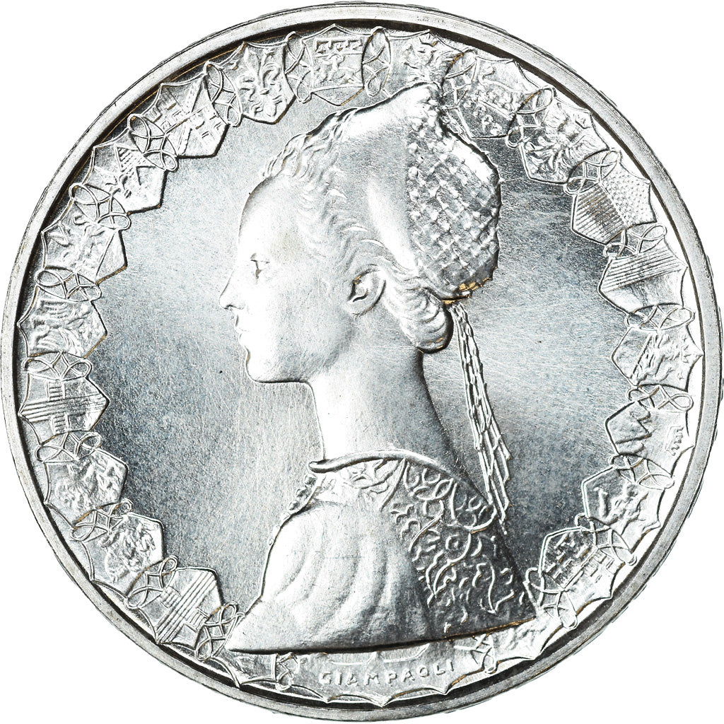 Münze, Italien, 500 Lire, 1997, Rome, UNZ, Silber, KM:98