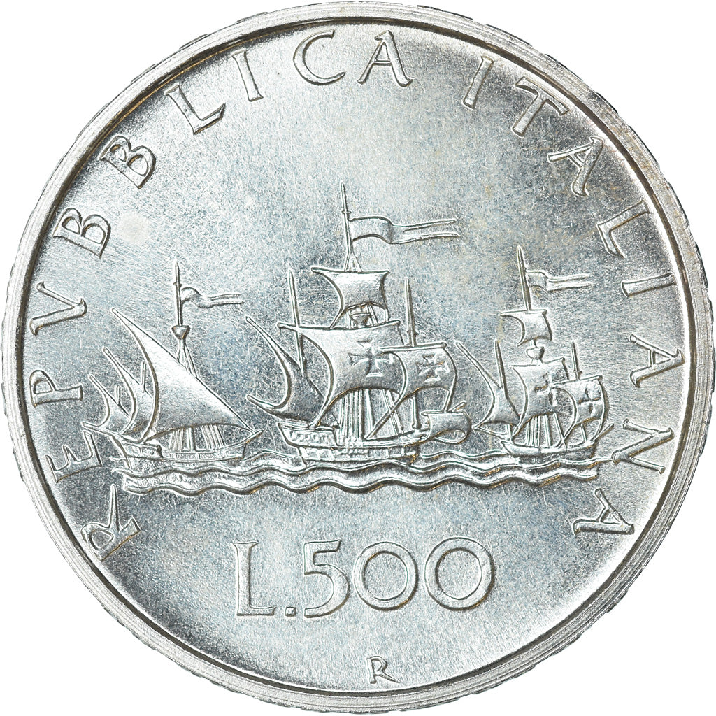 Moneta, Italia, 500 Lire, 1995, Rome, SPL, Argento, KM:98
