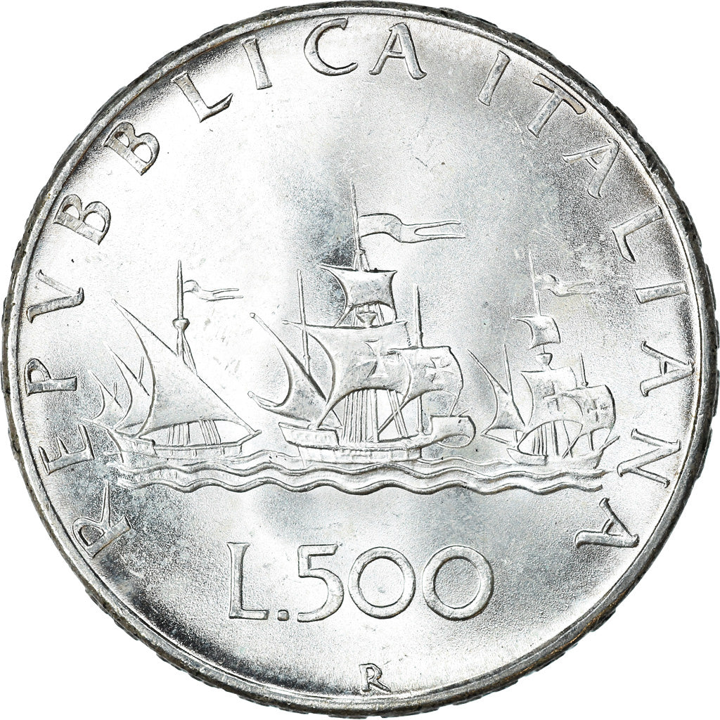 Münze, Italien, 500 Lire, 1966, Rome, UNZ, Silber, KM:98