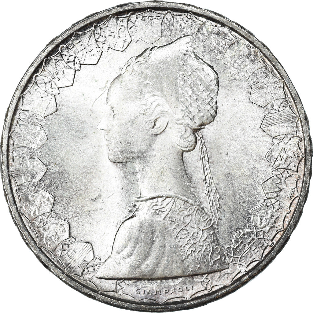 Moneta, Italia, 500 Lire, 1966, Rome, SPL, Argento, KM:98