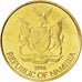 Coin, Namibia, Dollar, 1996, MS(63), Brass, KM:4