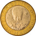 Moneda, San Marino, 1000 Lire, 1998, Rome, EBC+, Bimetálico, KM:384