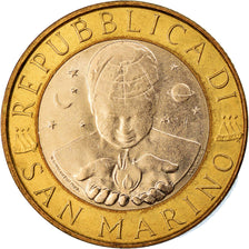 Münze, San Marino, 1000 Lire, 1999, Rome, VZ+, Bi-Metallic, KM:395