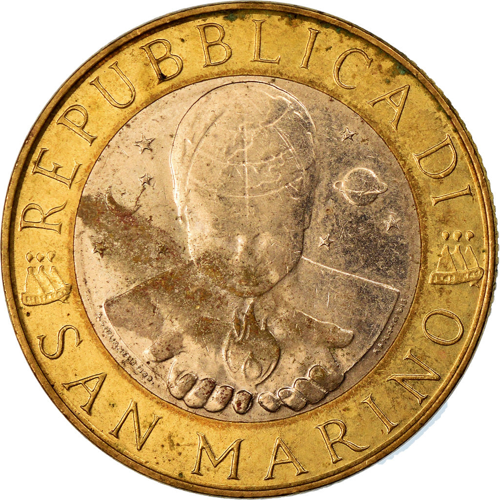 Moneta, San Marino, 1000 Lire, 2000, Rome, SPL, Bi-metallico, KM:405