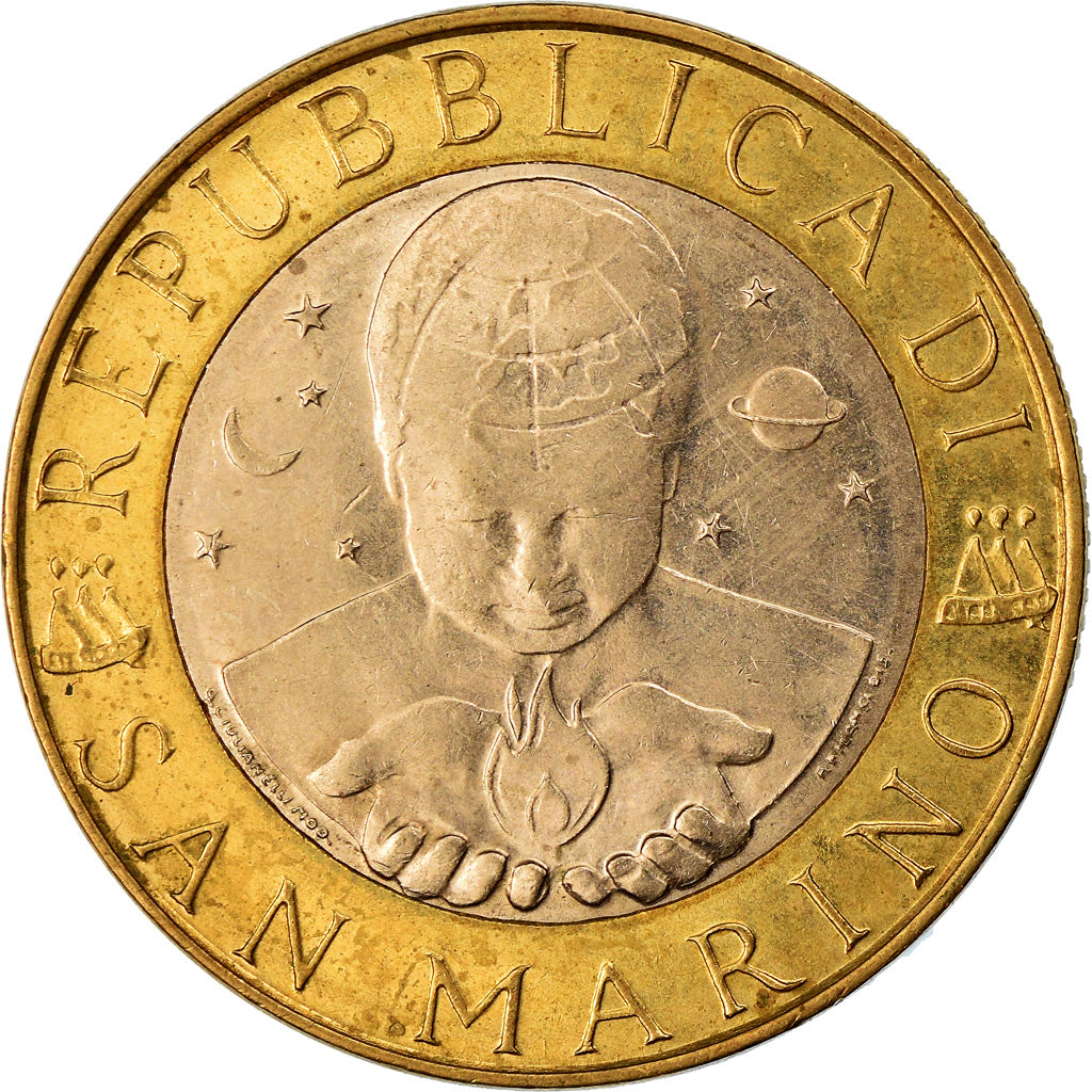 Moneta, San Marino, 1000 Lire, 2000, Rome, SPL, Bi-metallico, KM:405