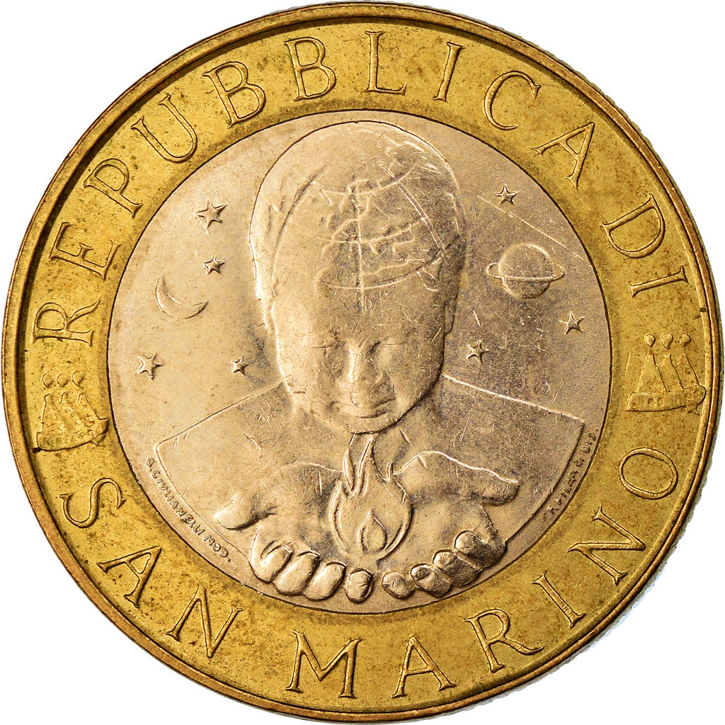 Moneta, San Marino, 1000 Lire, 2000, Rome, SPL, Bi-metallico, KM:405
