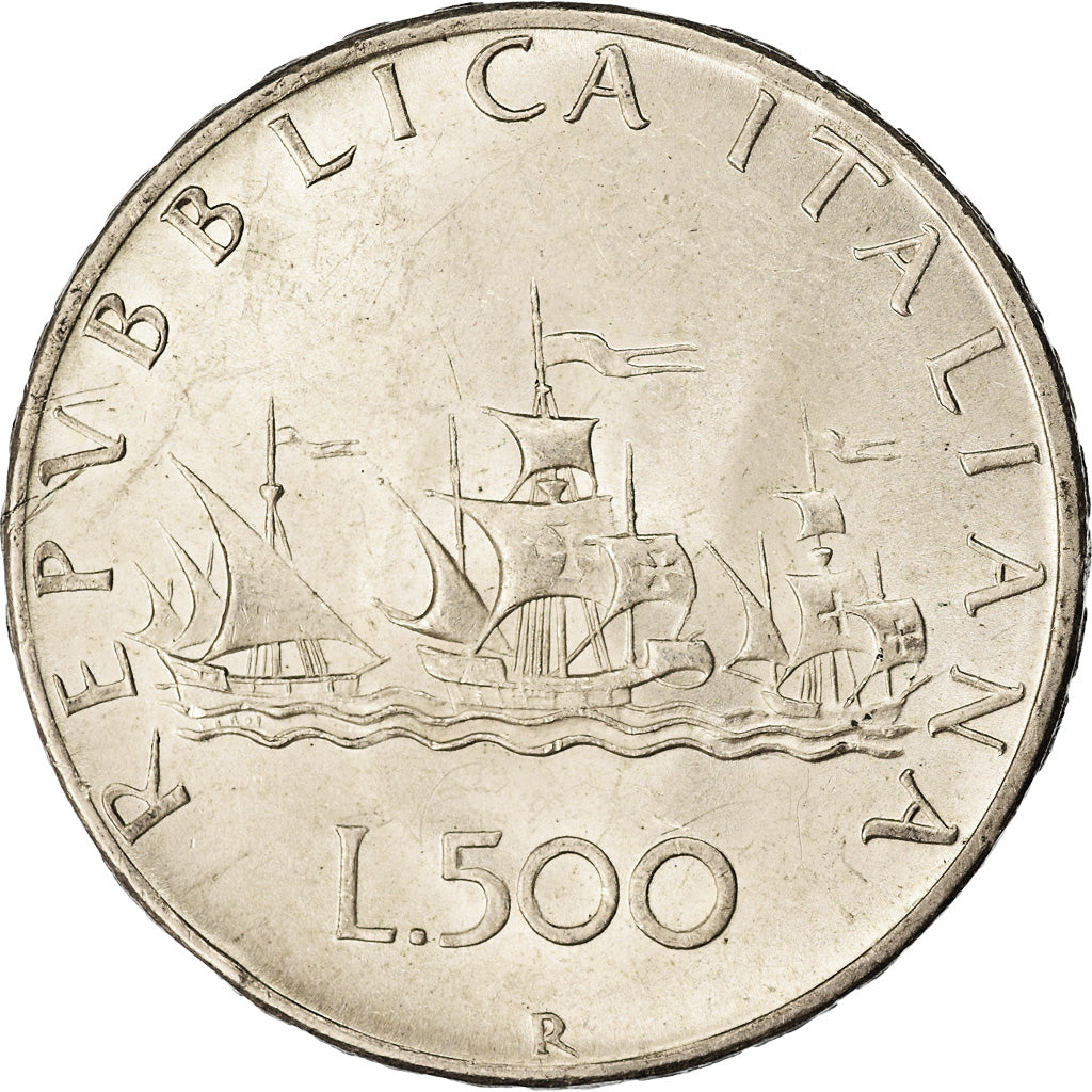 Monnaie, Italie, 500 Lire, 1966, Rome, SUP, Argent, KM:98