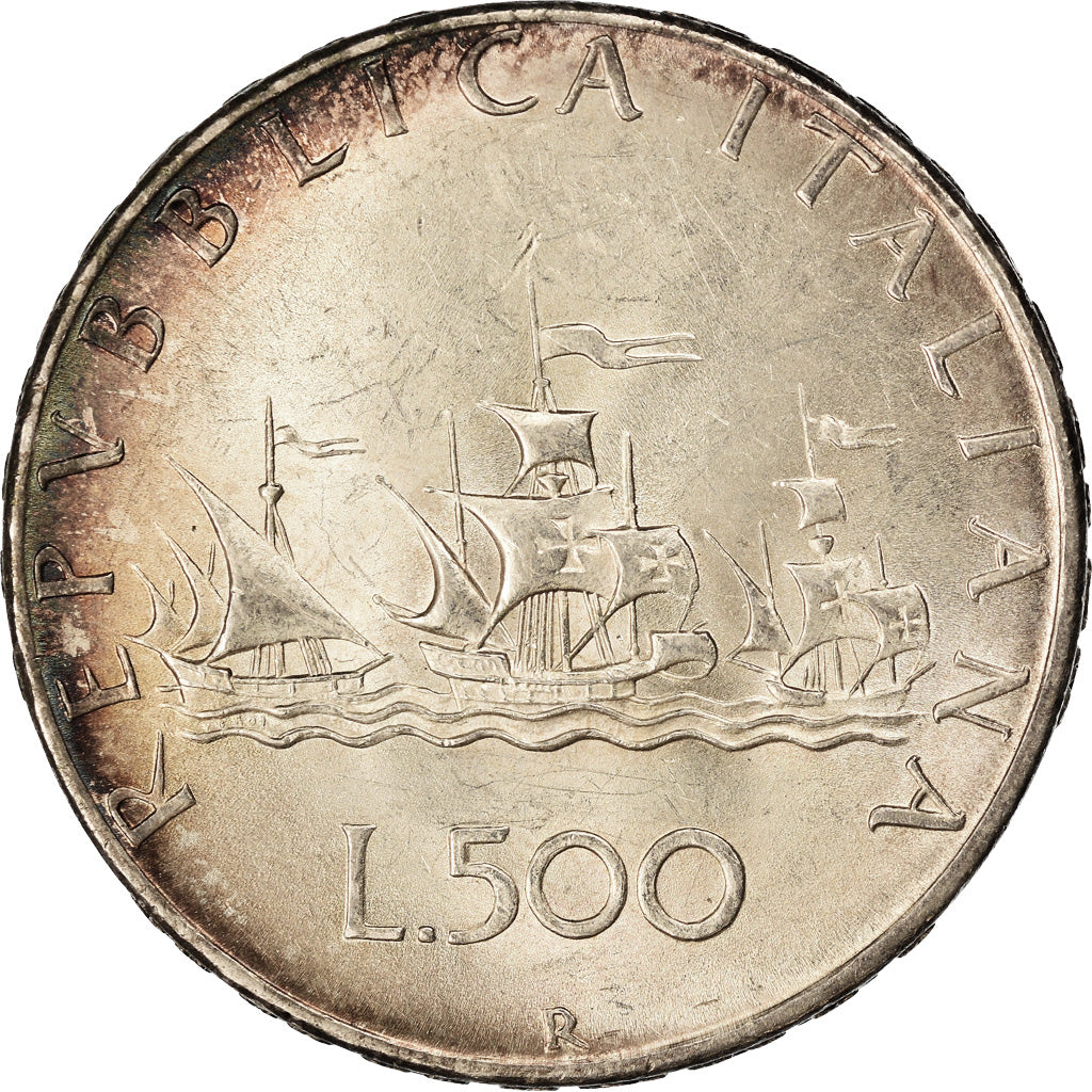 Münze, Italien, 500 Lire, 1966, Rome, VZ+, Silber, KM:98