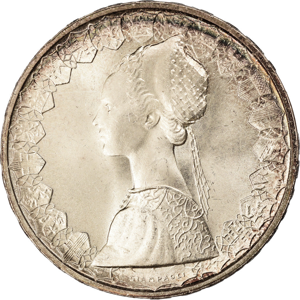 Moneta, Italia, 500 Lire, 1966, Rome, SPL, Argento, KM:98