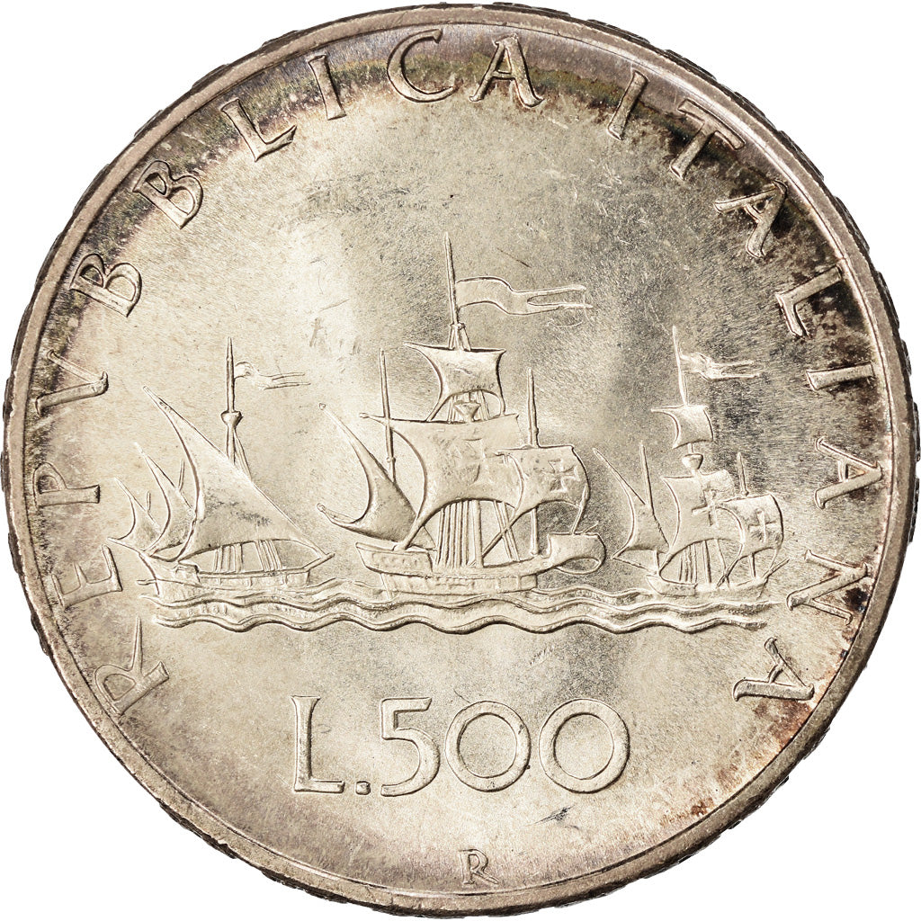 Moneta, Italia, 500 Lire, 1966, Rome, SPL, Argento, KM:98
