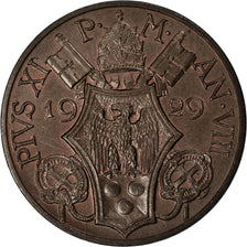 Monnaie, Cité du Vatican, Pius XI, 10 Centesimi, 1929, Roma, SPL, Bronze, KM:2