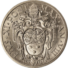 Moneda, CIUDAD DEL VATICANO, Pius XI, 20 Centesimi, 1929, Roma, SC, Níquel