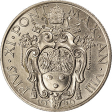Monnaie, Cité du Vatican, Pius XI, Lira, 1929, Roma, SPL, Nickel, KM:5