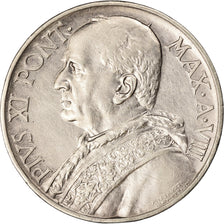 Moneta, CITTÀ DEL VATICANO, Pius XI, 10 Lire, 1929, Roma, SPL-, Argento, KM:8