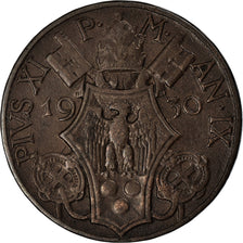 Moeda, CIDADE DO VATICANO, Pius XI, 5 Centesimi, 1930, Roma, AU(55-58), Bronze