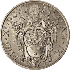 Moneta, CITTÀ DEL VATICANO, Pius XI, Lira, 1930, Roma, SPL, Nichel, KM:5