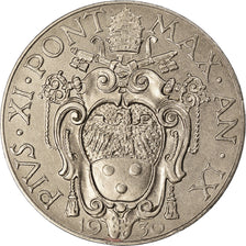 Monnaie, Cité du Vatican, Pius XI, 2 Lire, 1930, Roma, SUP+, Nickel, KM:6