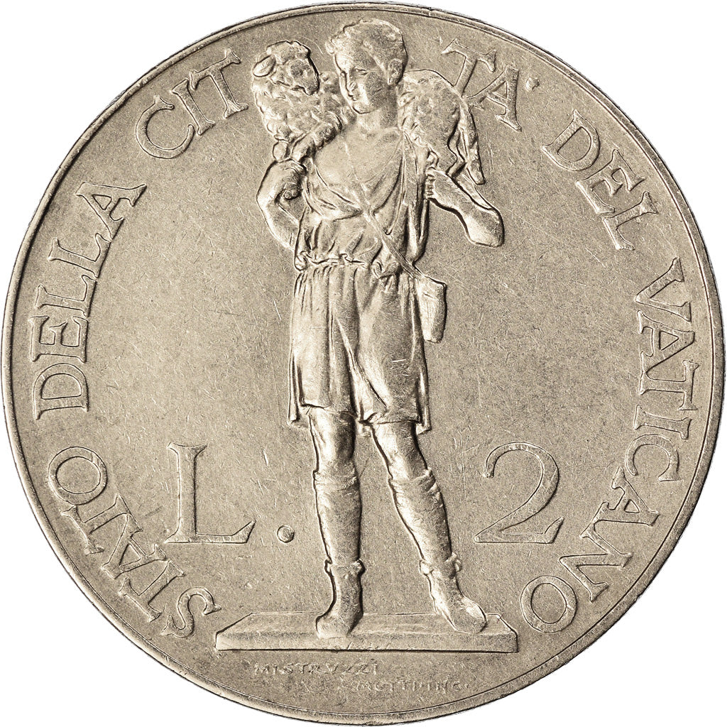 Monnaie, Cité du Vatican, Pius XI, 2 Lire, 1930, Roma, SUP+, Nickel, KM:6