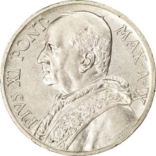 Munten, Vaticaanstad, Pius XI, 10 Lire, 1930, Roma, PR, Zilver, KM:8