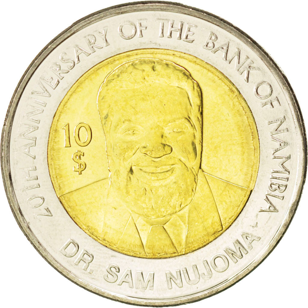 Namibie, République, 10 Dollars 2010, KM 21