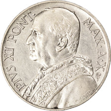 Moneta, PAŃSTWO WATYKAŃSKIE, Pius XI, 10 Lire, 1931, Rome, AU(50-53), Srebro
