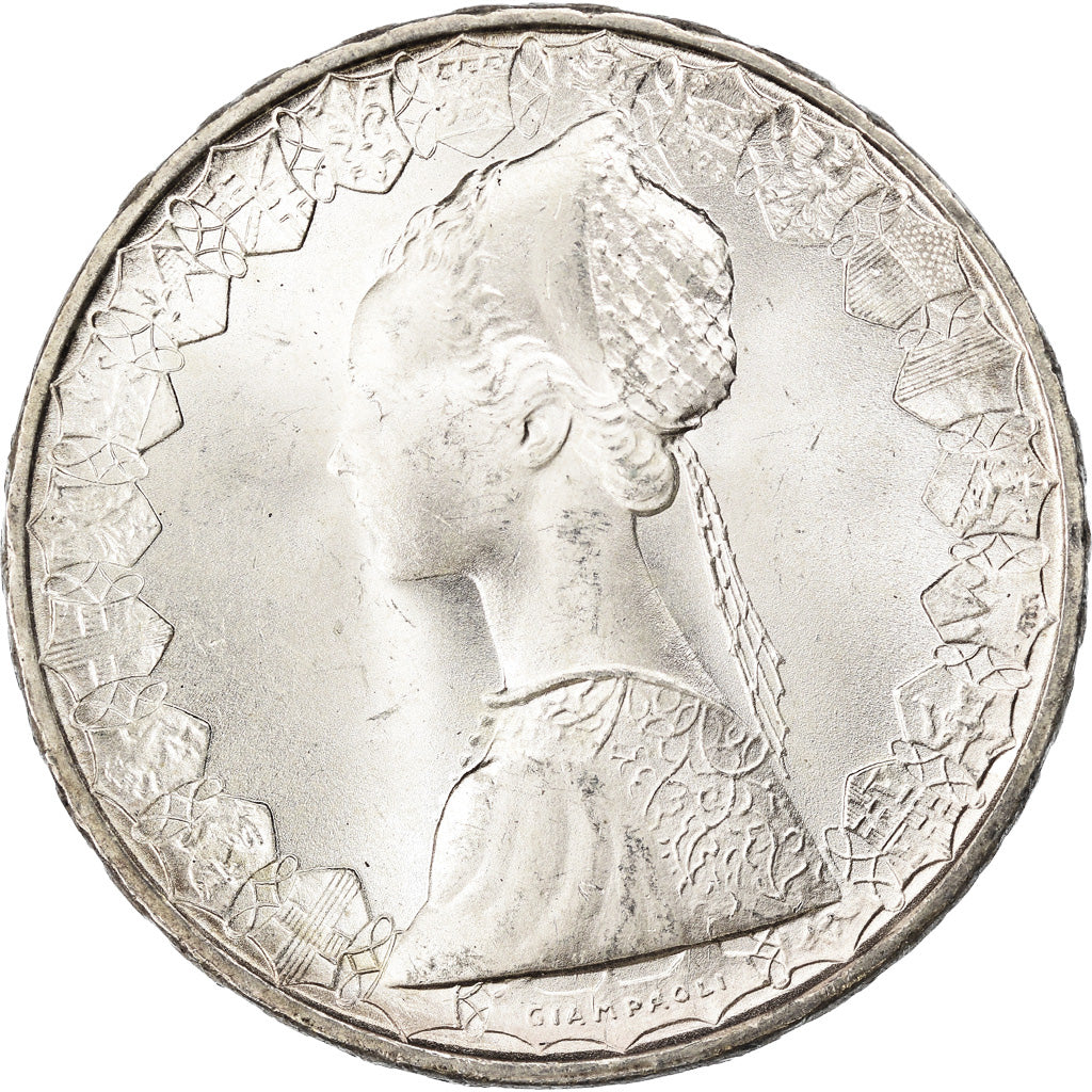 Münze, Italien, 500 Lire, 1966, Rome, UNZ, Silber, KM:98