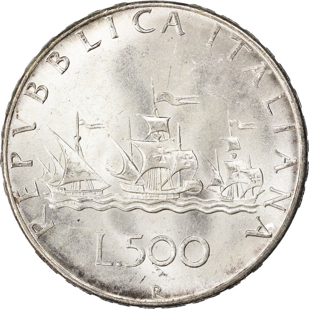Münze, Italien, 500 Lire, 1966, Rome, UNZ, Silber, KM:98