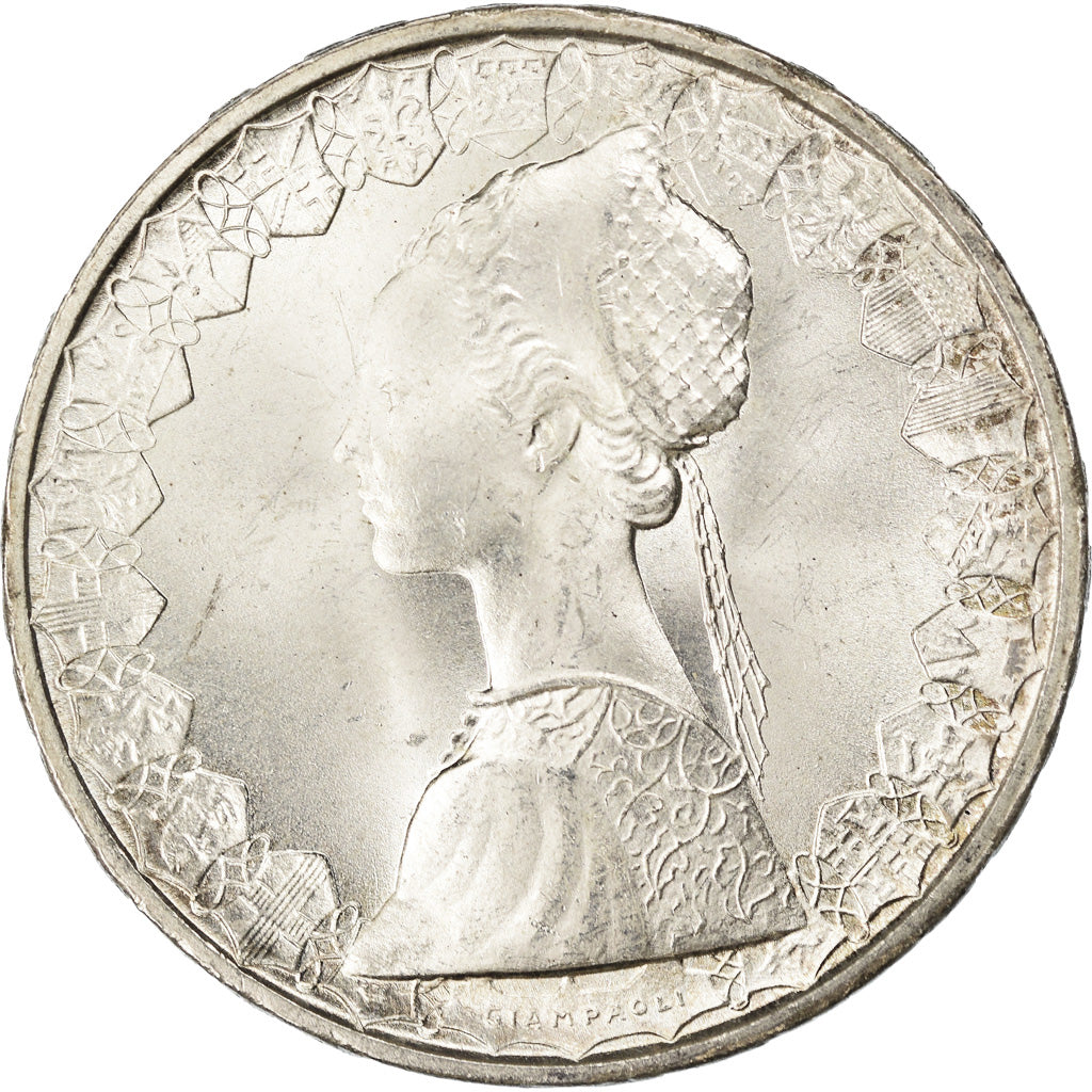 Monnaie, Italie, 500 Lire, 1966, Rome, SPL, Argent, KM:98