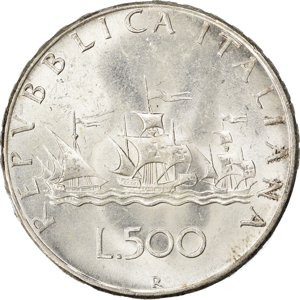Monnaie, Italie, 500 Lire, 1966, Rome, SPL, Argent, KM:98