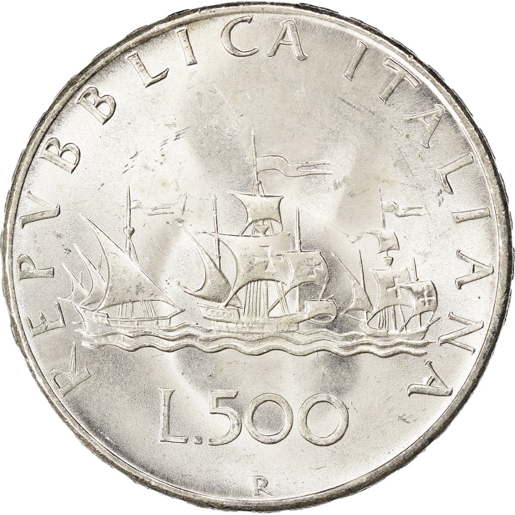 Münze, Italien, 500 Lire, 1966, Rome, UNZ, Silber, KM:98